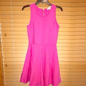Hot pink summer dress!
